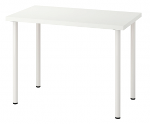 LINNMON Tablero escritorio, negro, 100x60 cm - IKEA Chile